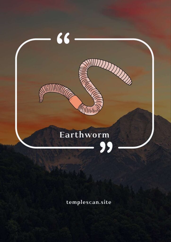 earthworm - templescan
